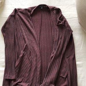 Burgundy cardigan